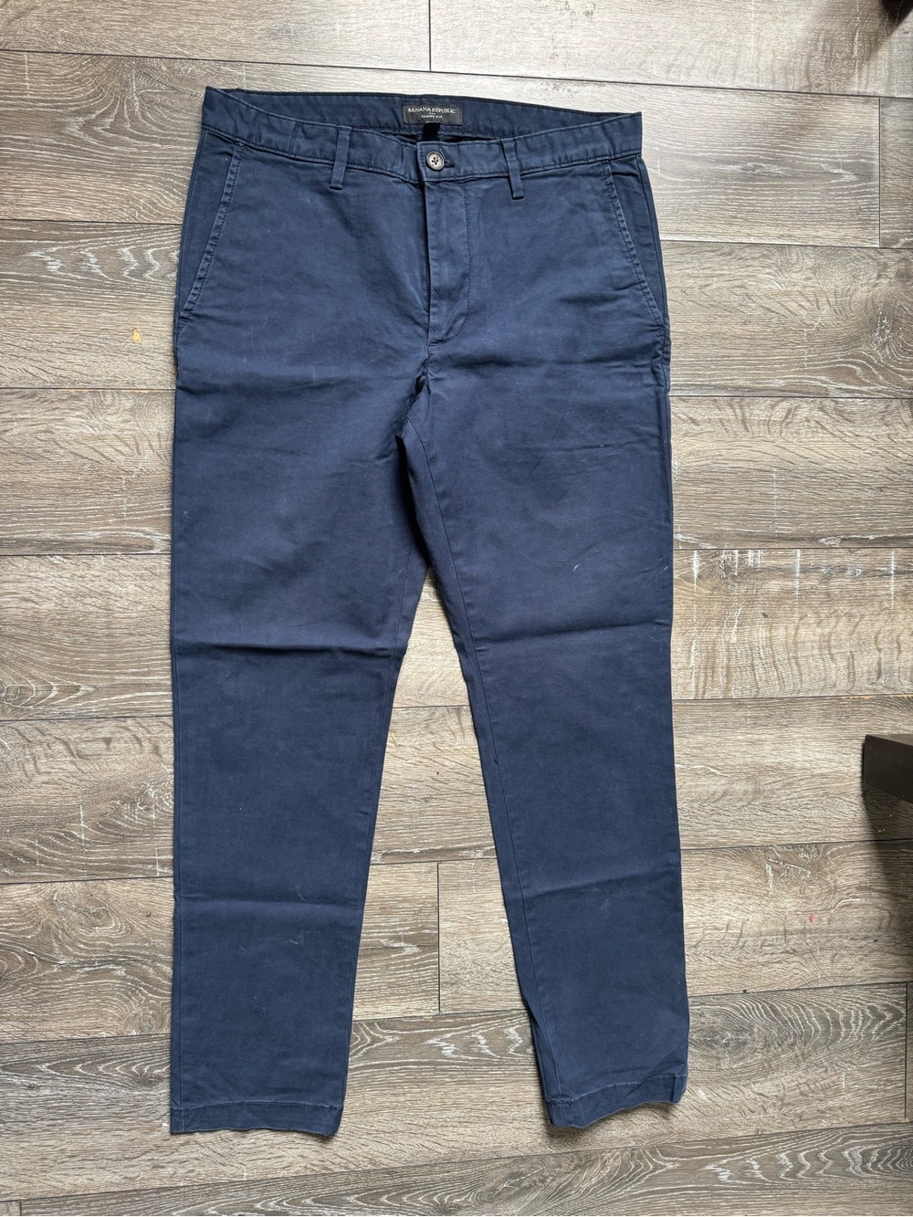 Banana Republic Men's Navy Chino Pants